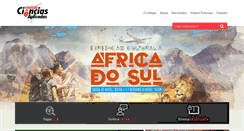 Desktop Screenshot of cienciasaplicadas.com.br